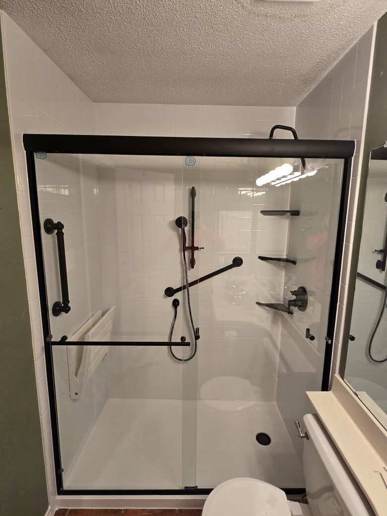 new shower replacement