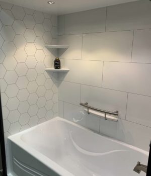bathtub replacement project