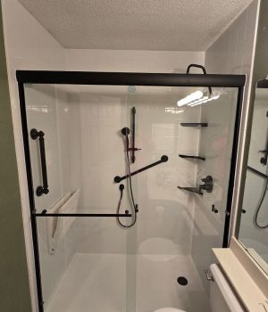 new shower replacement
